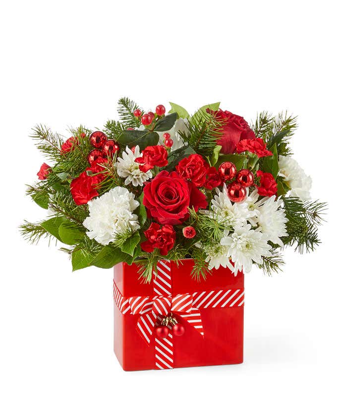 Flowers from Santa
