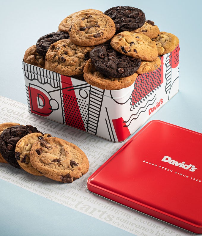 Assorted Cookies Tin - 2lb