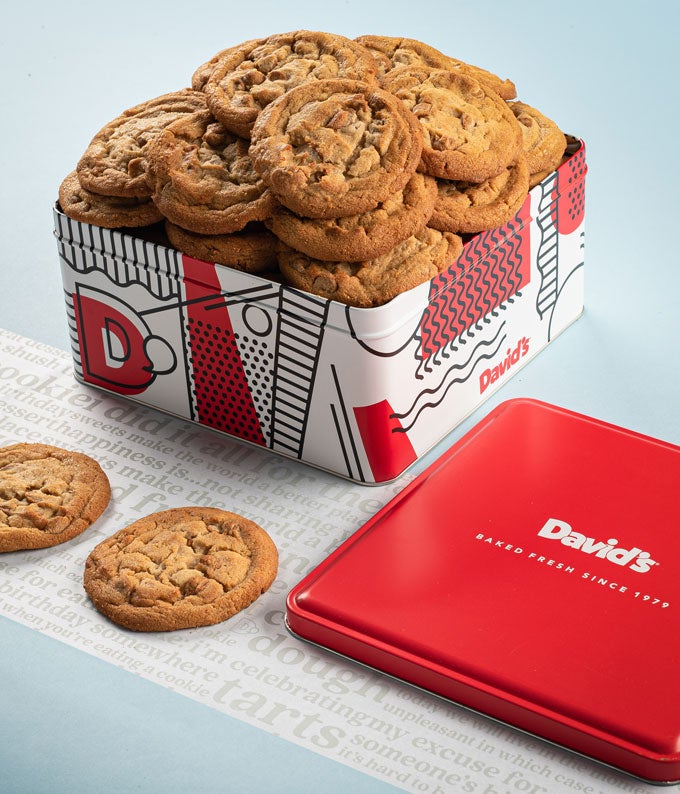 Peanut Butter Cookies Tin - 2lb