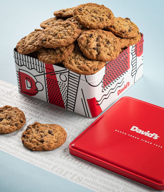 Oatmeal Raisin Cookies Tin - 2lb