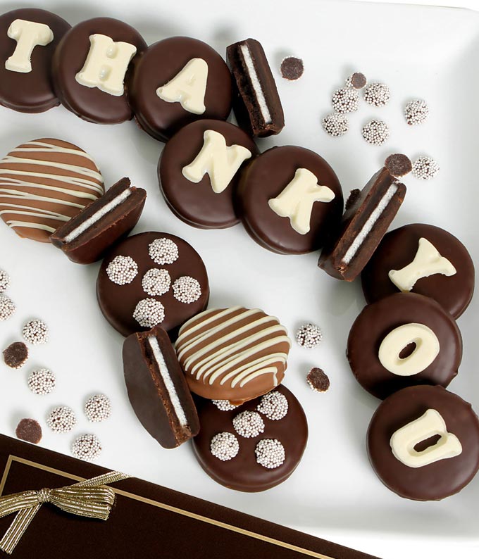 THANK YOU Chocolate Covered OREO Cookies