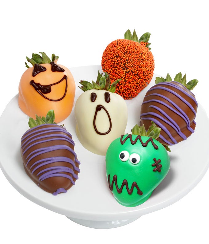 Halloween Chocolate Covered Strawberries