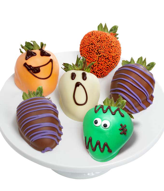 Halloween Chocolate Covered Strawberry Delivery