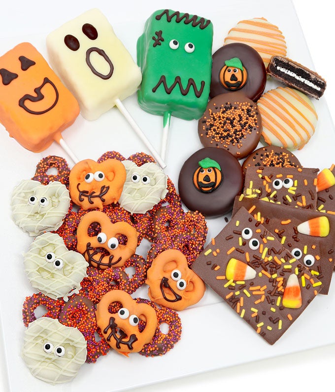 Halloween Belgian Chocolate Covered Treat Sampler