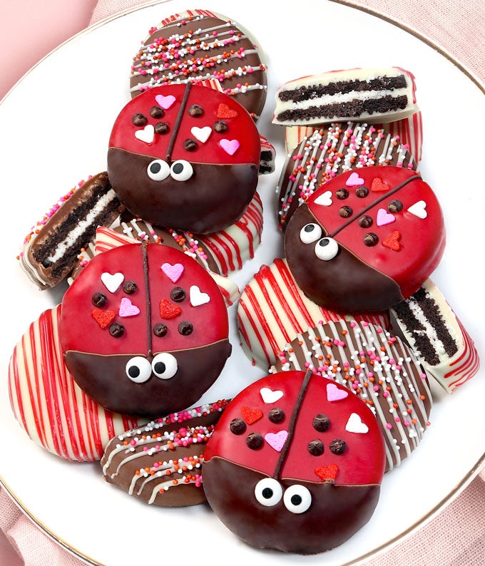 Ladybug Chocolate Covered Oreos