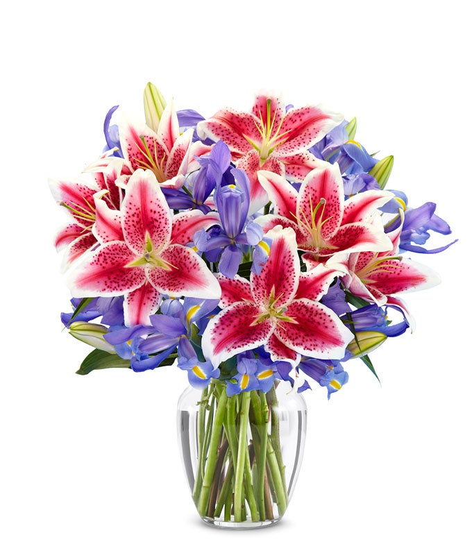 Starlit Iris Bouquet