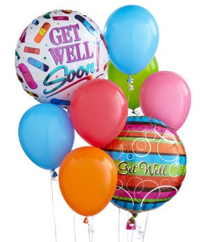Get Well Soon Balloon Bouquet