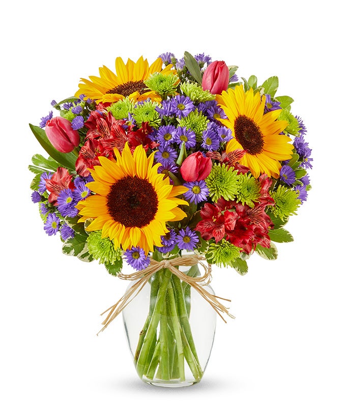 Utopian Sunflower Garden