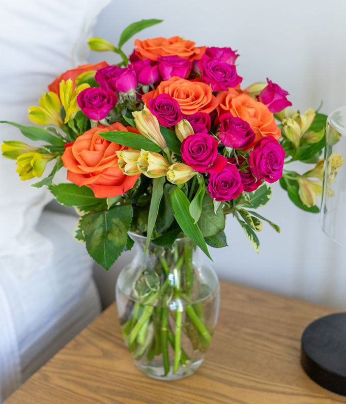Birthday Tropical Flower Arrangement at From You Flowers
