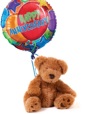 Anniversary Bear & Balloon