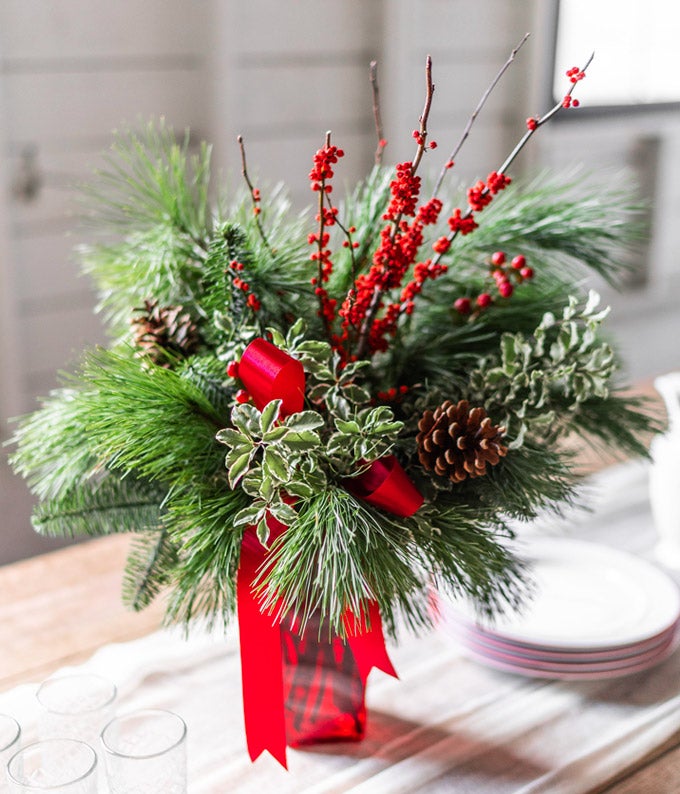 Elegant Evergreen Bouquet