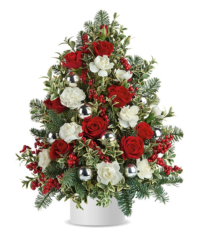 Snowcapped Christmas Tree