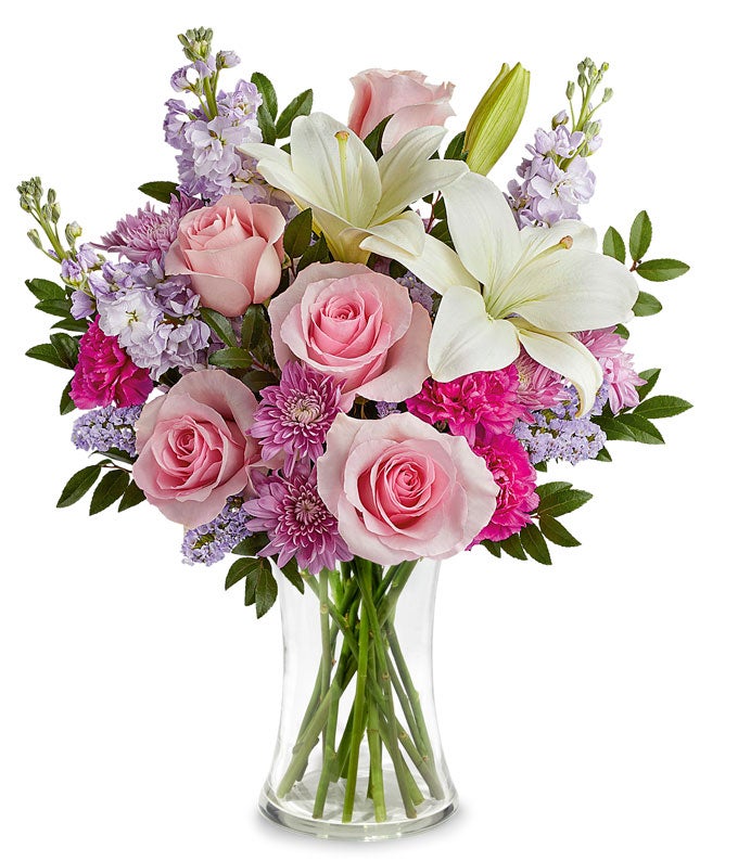 Pink and Lavender Harmony at From You Flowers