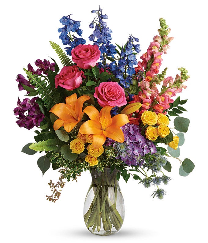 Over The Rainbow Bouquet at From You Flowers