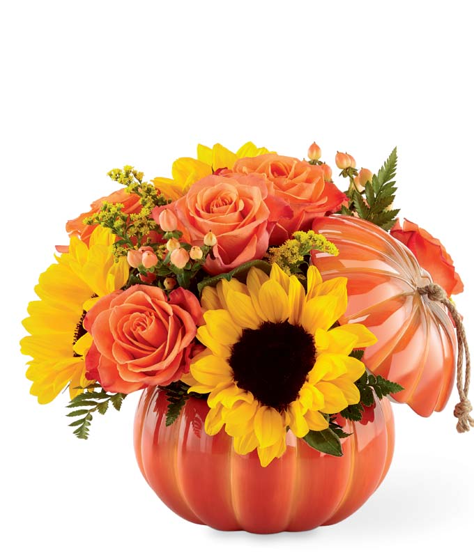 Plentiful Pumpkin Arrangement