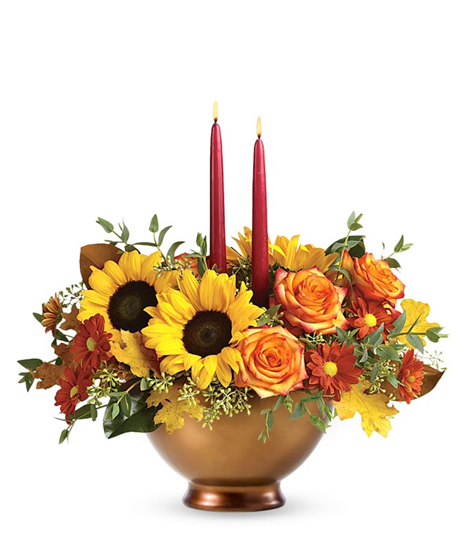 Autumn Rays Centerpiece