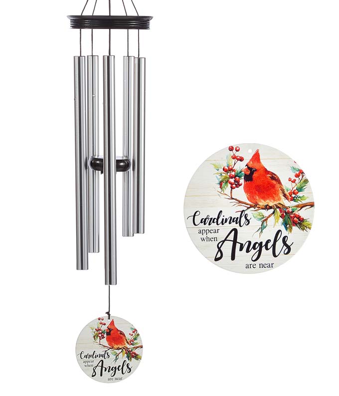 Cardinals Appear When Angels Are Near Windchime