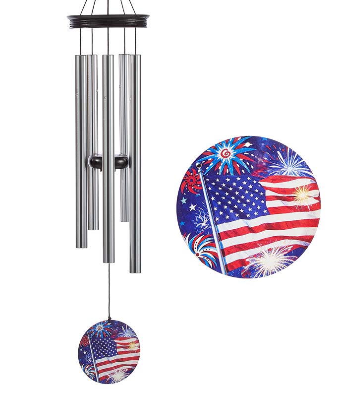 America the Beautiful Windchime