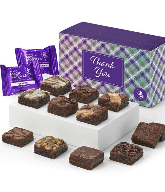 Thank You Dozen Fairytale Brownie Morsels