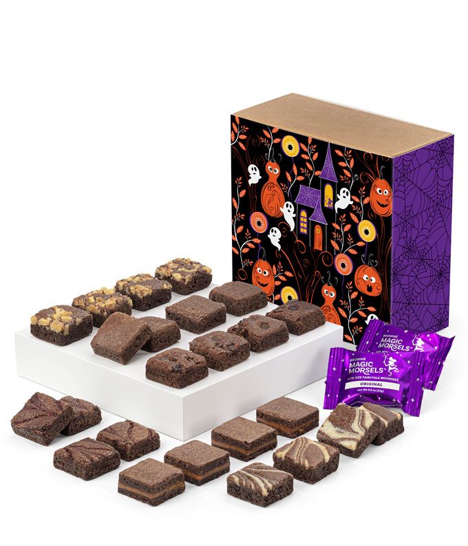 Happy Halloween Two Dozen Fairytale Brownie Morsels