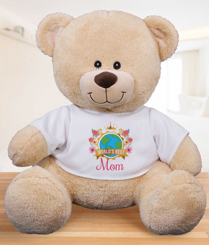 World's Best Mom Sherman Bear