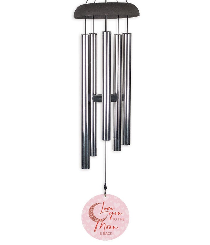 Love You To The Moon & Back Wind Chime
