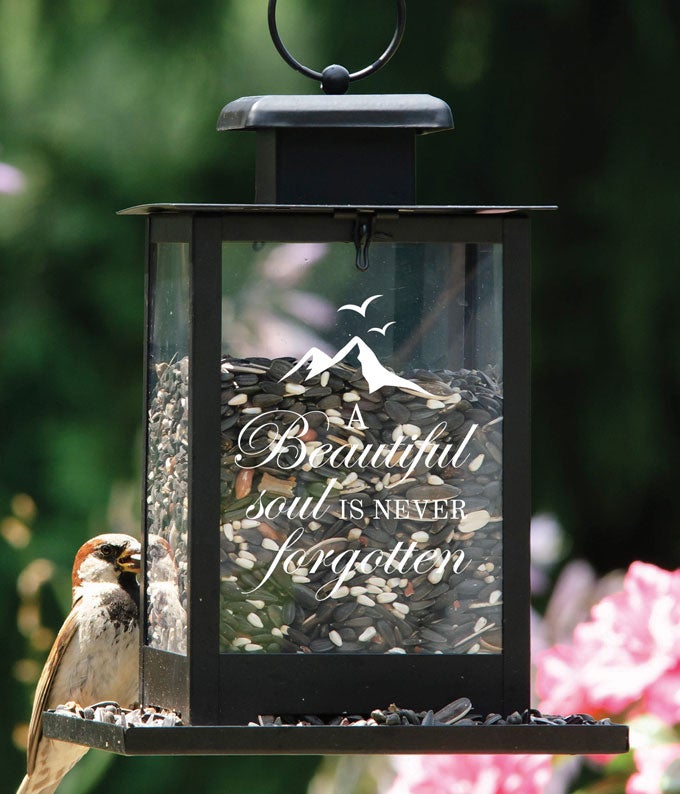 A Beautiful Soul Sympathy Bird Feeder