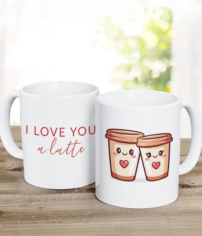 I Love You a Latte Coffee Mug