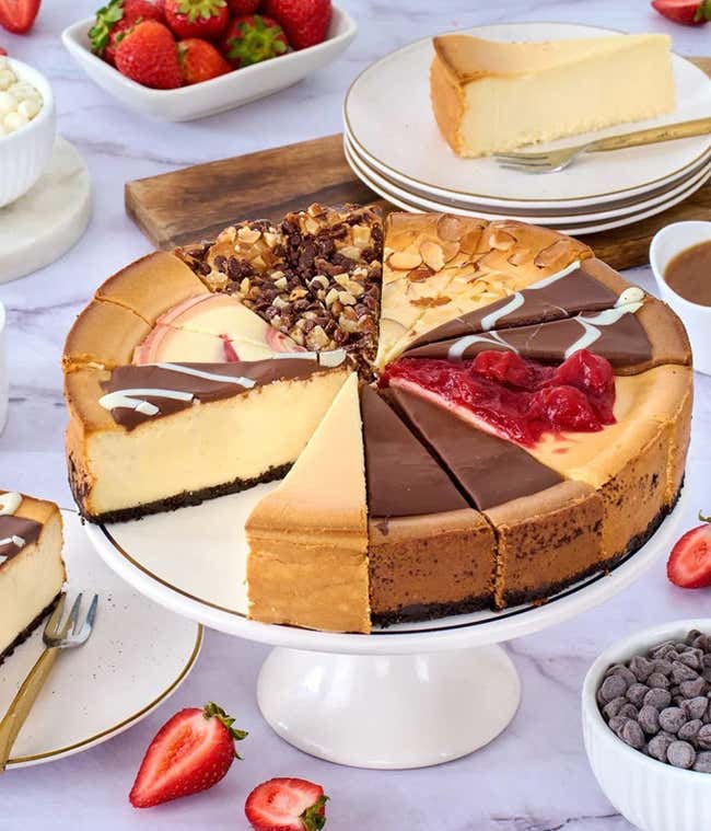 Premium Cheesecake Sampler