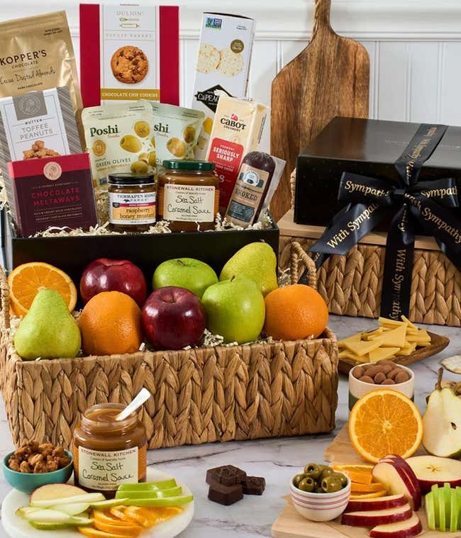 Gourmet Sympathy Basket