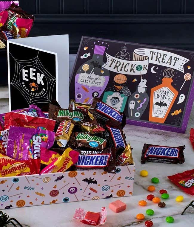 Witch Way to the Candy Halloween Gift Box