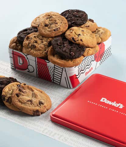 Assorted Cookies Tin - 1lb