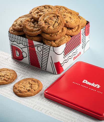 Peanut Butter Cookies Tin - 2lb