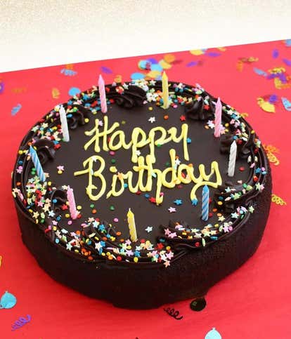 David's Cookies &reg; Chocolate Fudge Birthday Cake
