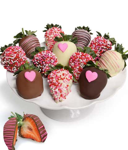 Love Chocolate Covered Strawberries - 12 Pieces