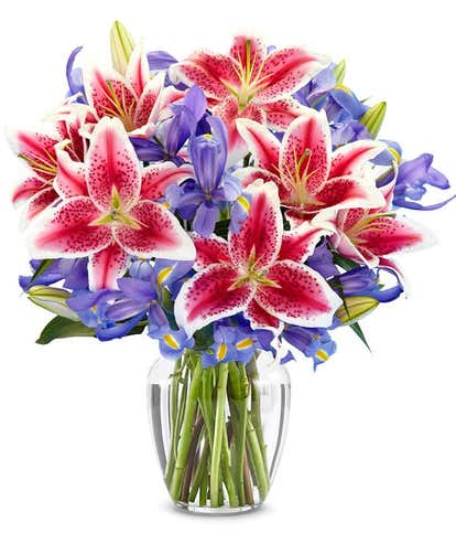 Starlit Iris Bouquet