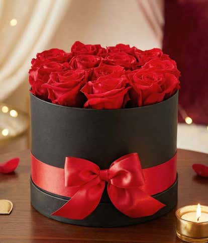 Luxury Red Forever Roses