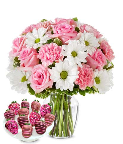 Deluxe Dreaming in Daisies & Pink Berry Bundle