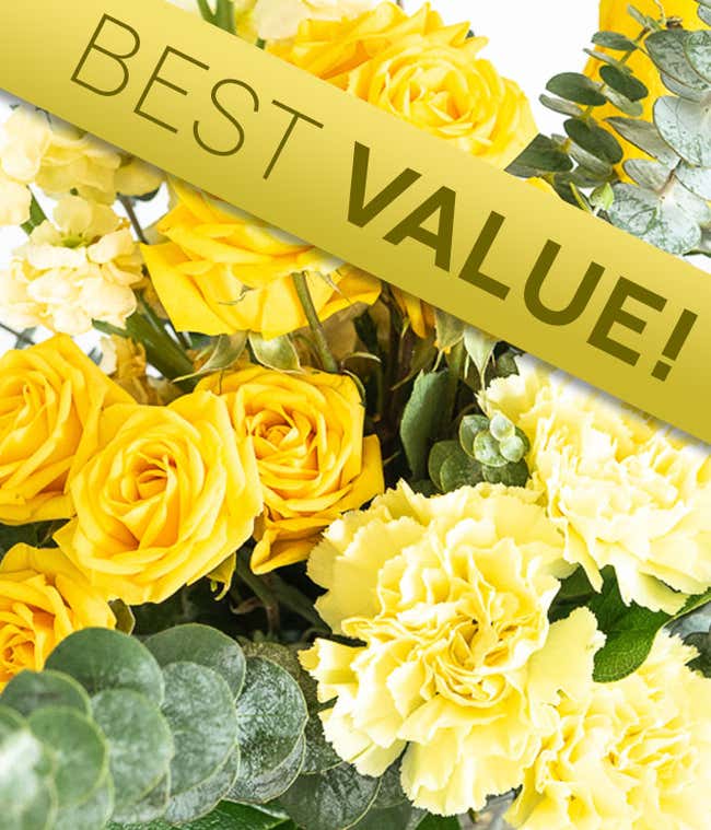 Yellow Florist Designed Bouquet