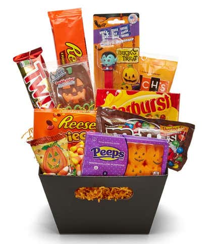 Trick or Treat Halloween Basket