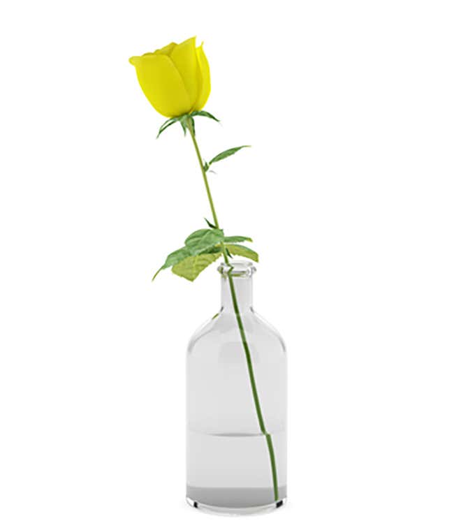 Single Yellow Rose Delivery