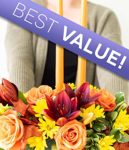 Florist Designed Thanksgiving Centerpiece