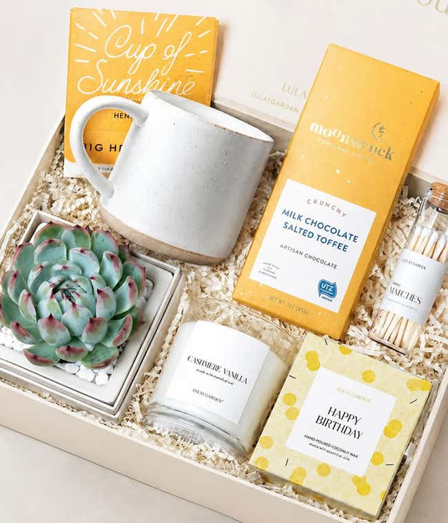 Lula's Garden &reg; Happy Birthday Gift Box