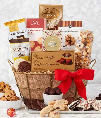 Sweet & Salty Chocolate Delights Basket