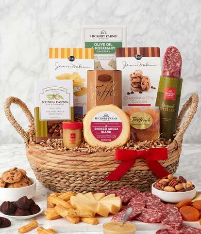 Sweet & Savory Snackin' Gift Basket