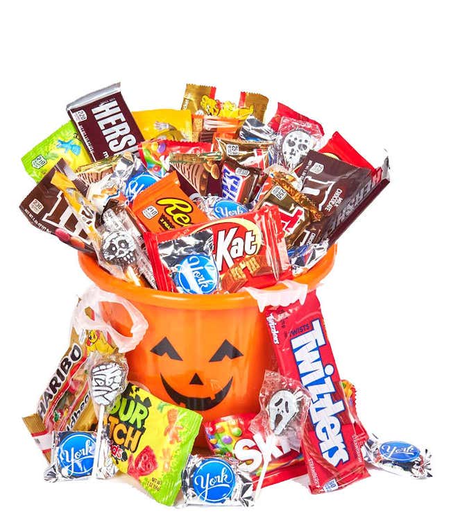 Jack-O'-Lantern Halloween Candy Gift 