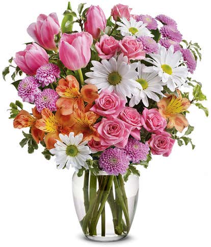Spring Pastels Floral Bouquet