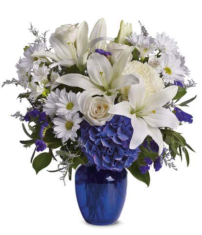 Beautiful in Blue Bouquet