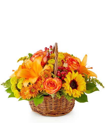 Fall Harvest Woven Basket