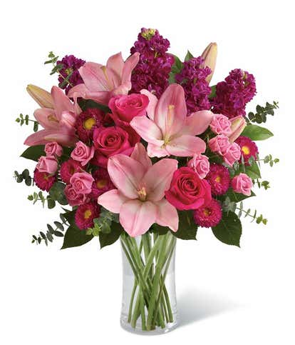 Bedazzled By Roses & Lilies
